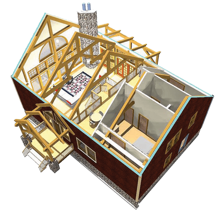 Laurel Ridge Aerial Floorplan