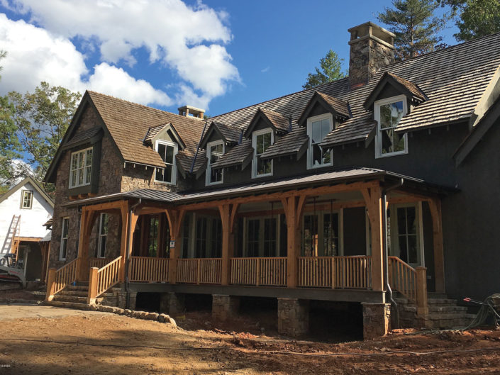 Timber Frame Open Air Porch