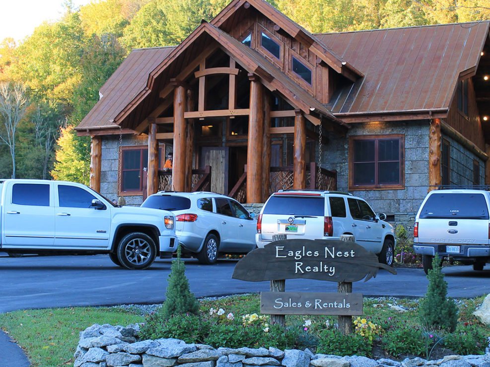 Real Estate Office Timber Frame Project