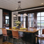 Luxury Custom Timber Frame Home Dining