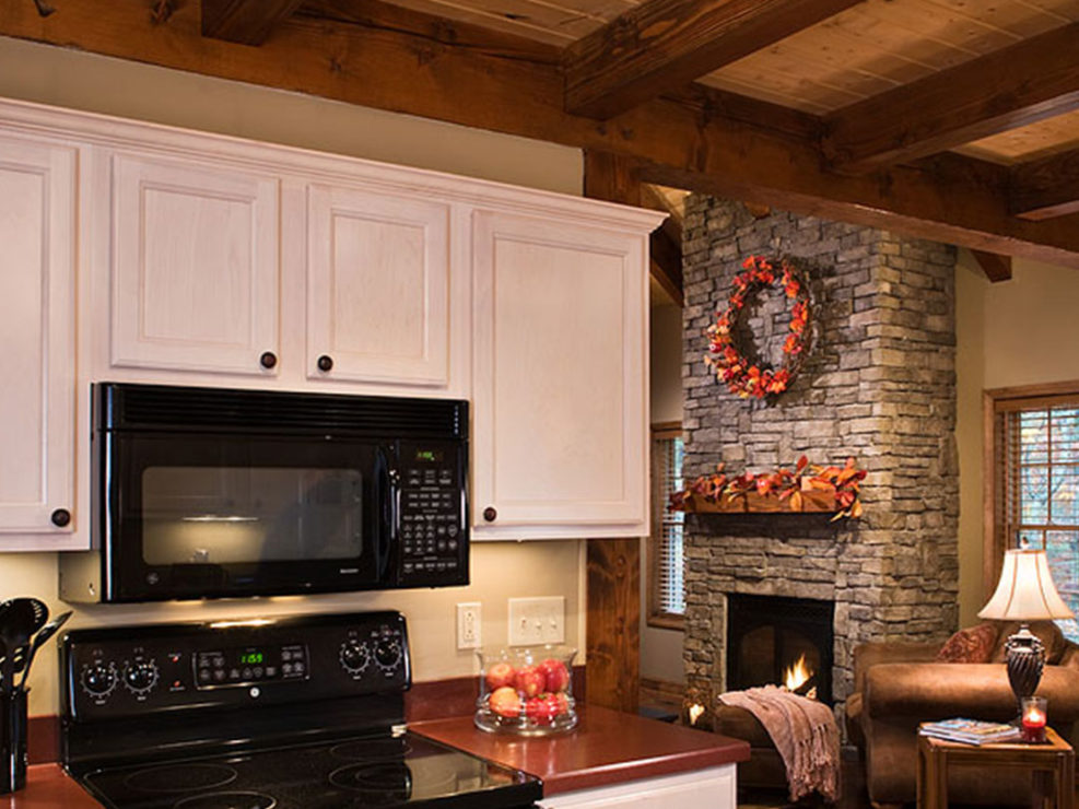 Timber Frame Kitchen Interior