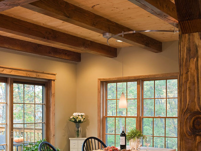 Timber Frame Kitchen Interior