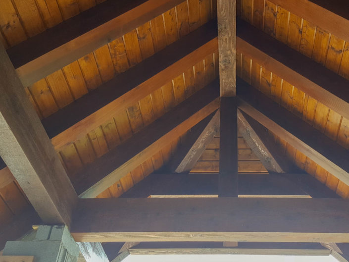 Timber Frame Ceiling Detail