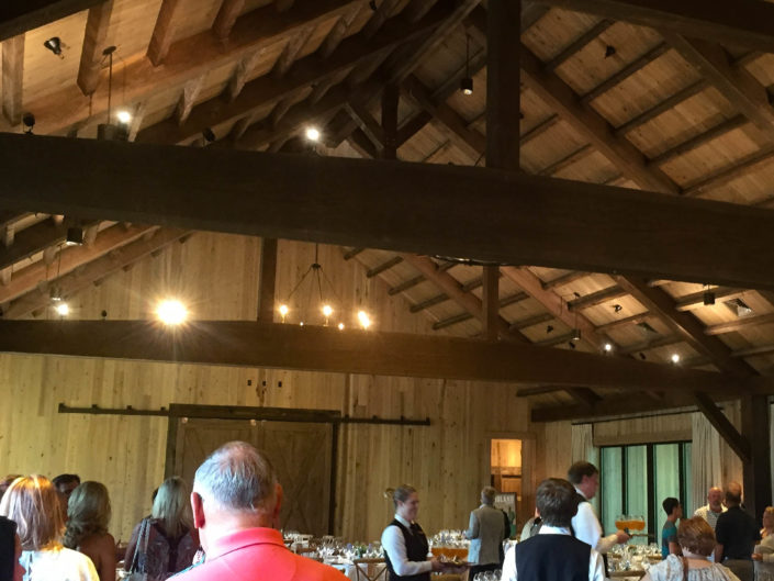 Event Venue Timber Frame Ceiling Detail