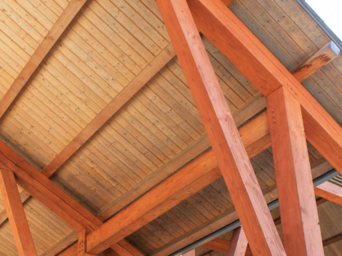 Commercial Timber Frame Detail