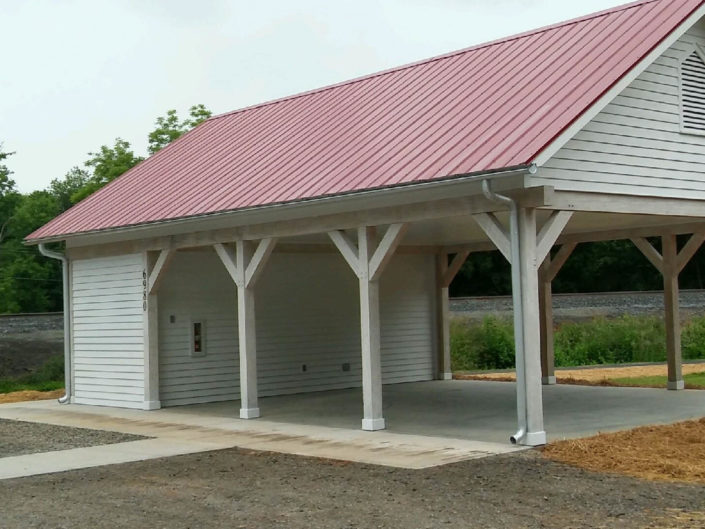 Harrisburg Timber Frame Picnic Shelter