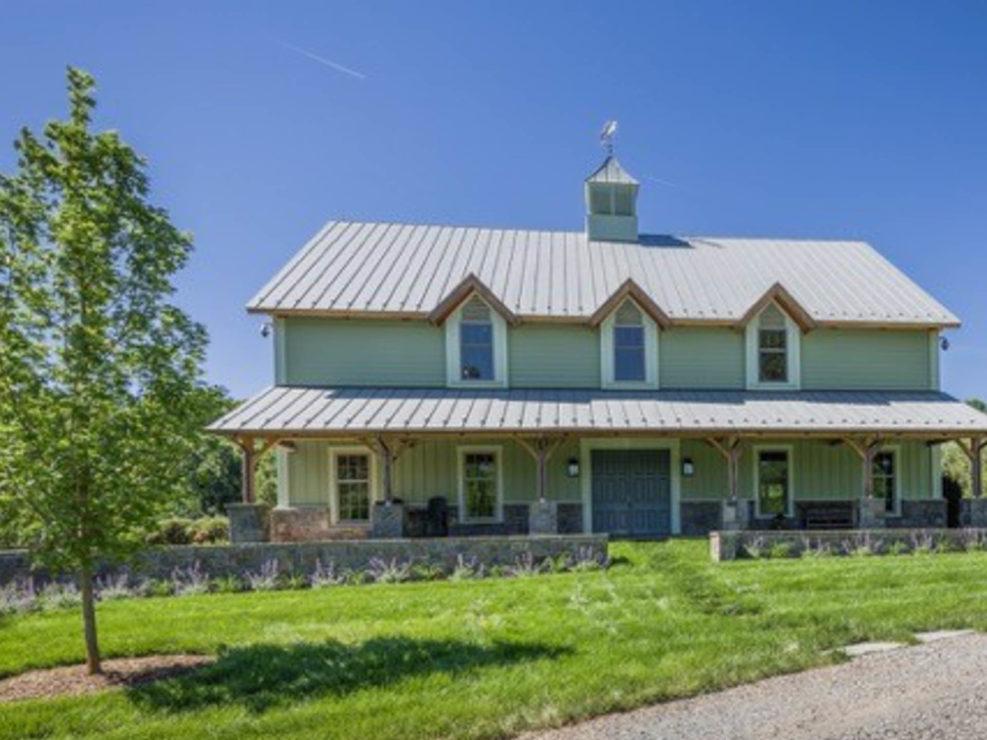 Timber Frame Barn Residence Design