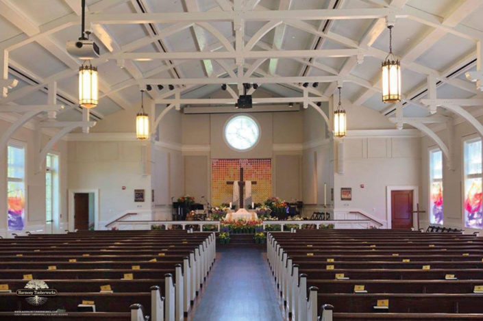 Restoration Anglican Church Timber Frame Ceiling