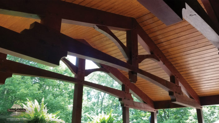 Hammerbeam Timber Frame Truss Pavilion