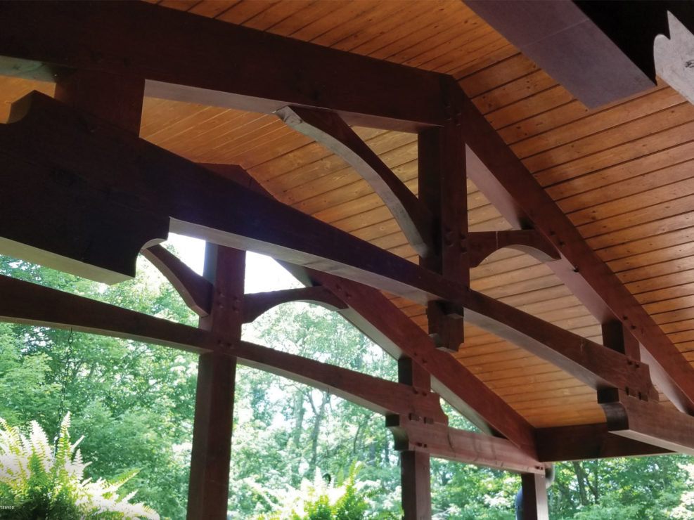 Hammerbeam Timber Frame Truss Pavilion