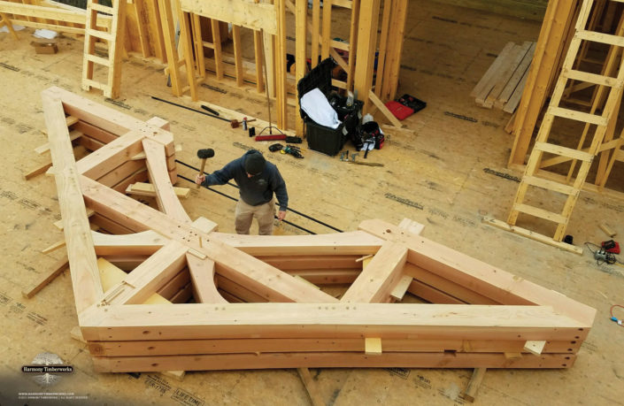 Hammer Beam Truss Assembly