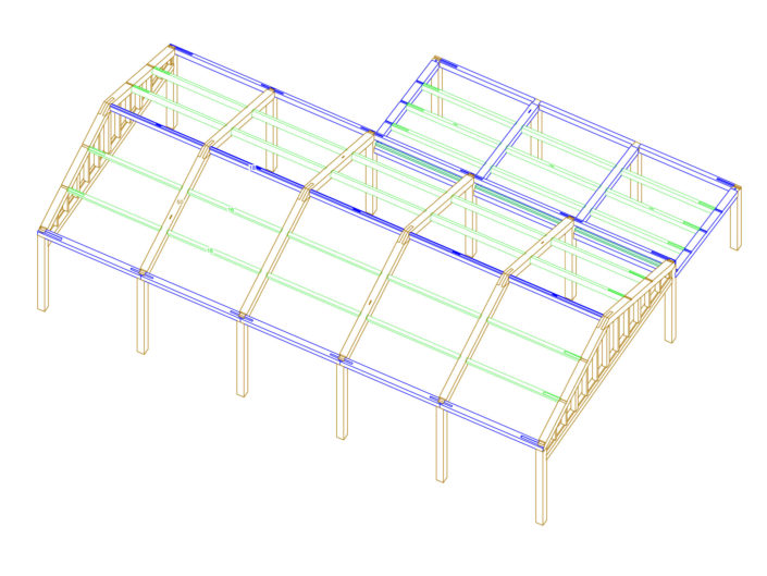 Wolf Trap Terrace 3/4 Drawing