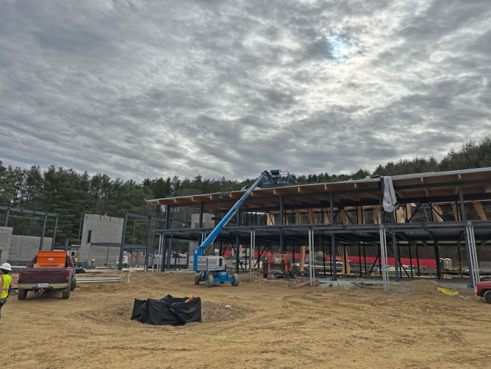 Valle Crucis Elementary School - Construction & Roof Installation