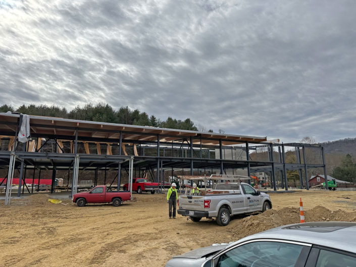 Valle Crucis Elementary School - Construction & Roof Installation